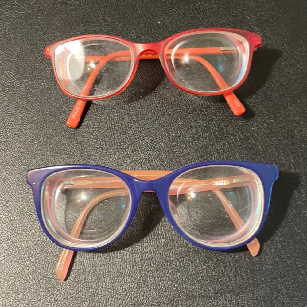 Kids eyewear. These DO have prescriptions. Lenses  can be removed.